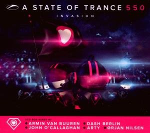 Cover for Armin Van Buuren · A State of Trance 550 Invasion (CD) [Digipak] (2012)