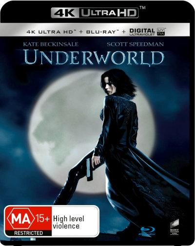 Cover for 4k Uhd · Underworld (4k / Blu-ray) (Blu-ray) (2017)