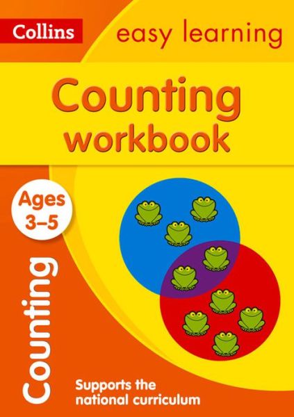 Cover for Collins Easy Learning · Counting Workbook Ages 3-5: Ideal for Home Learning - Collins Easy Learning Preschool (Paperback Book) [New edition] (2015)