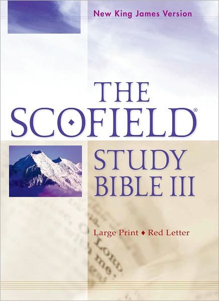 Cover for Oxford University Press · The Scofield Study Bible III, NKJV, Large Print Edition (Innbunden bok) [Large Type / Large Print edition] (2011)