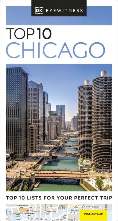 Cover for DK Eyewitness · DK Eyewitness Top 10 Chicago - Pocket Travel Guide (Paperback Book) (2022)