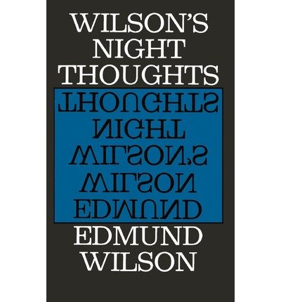 Cover for Edmund Wilson · Night Thoughts (Pocketbok) [First edition] (1961)