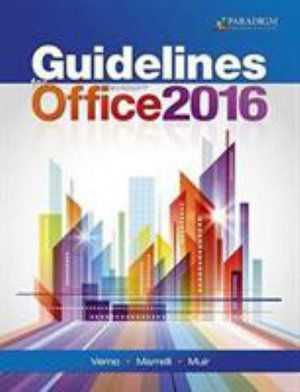 Cover for Nancy Muir · Guidelines for Microsoft Office 2016: Workbook (Paperback Book) [2 Revised edition] (2016)