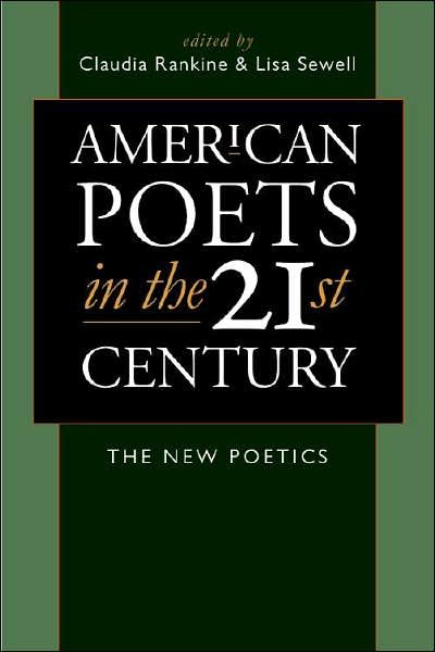 Cover for Claudia Rankine · American Poets in the 21st Century (Pocketbok) (2007)