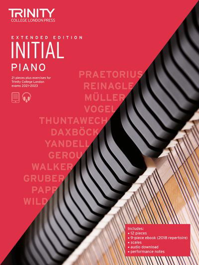 Cover for Trinity College London · Trinity College London Piano Exam Pieces Plus Exercises From 2021: Initial - Extended Edition: 21 pieces plus exercises for Trinity College London exams 2021-2023 (Sheet music) (2020)