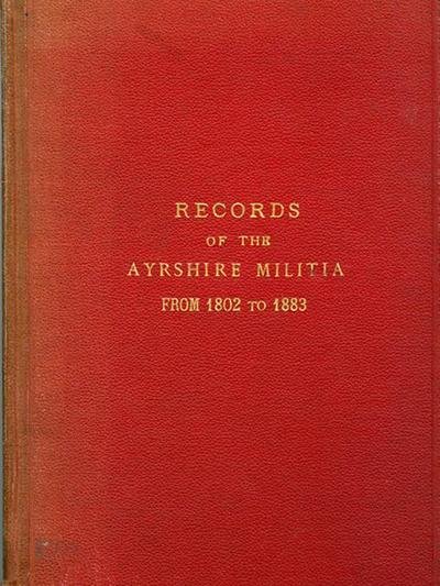 Cover for Hew Hamilton-dalrymple · Records of the Ayrshire Militia from 1802 to 1883 (Pocketbok) (2011)