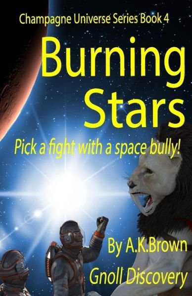 Cover for A K Brown · Burning Stars (Pocketbok) (2019)