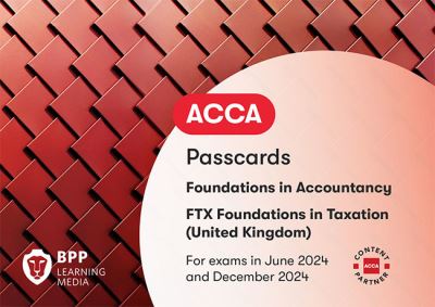 FIA Foundations in Taxation FTX FA2023: Passcards - BPP Learning Media - Bøker - BPP Learning Media - 9781035513284 - 16. november 2023