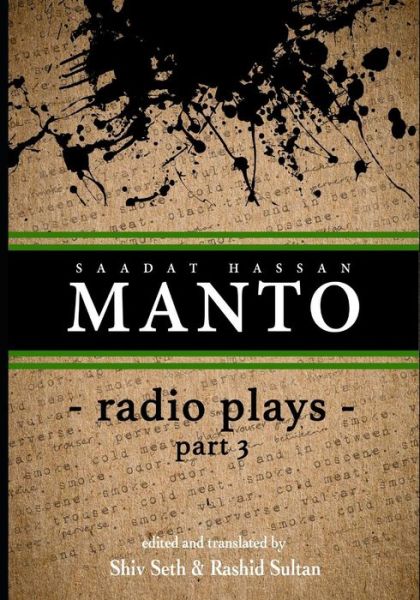 Cover for Saadat Hassan Manto · Manto Radio Plays -3 (Paperback Book) (2019)