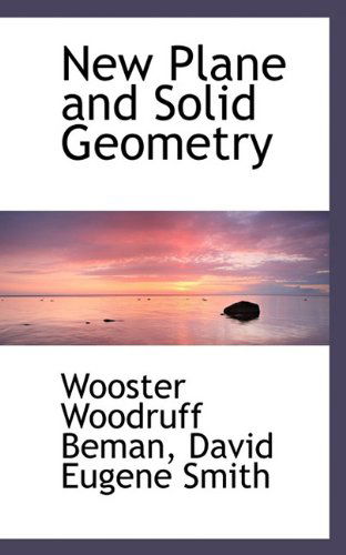 Cover for David Eugene Smith · New Plane and Solid Geometry (Paperback Book) (2009)