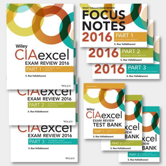 Cover for S. Rao Vallabhaneni · Wiley CIAexcel Exam Review 2016: Complete Pack - Wiley CIA Exam Review Series (Paperback Bog) (2015)