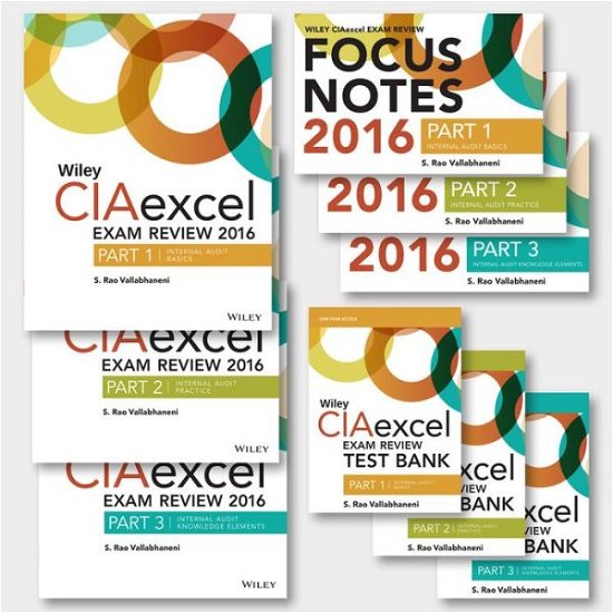Cover for S. Rao Vallabhaneni · Wiley CIAexcel Exam Review 2016: Complete Pack - Wiley CIA Exam Review Series (Paperback Book) (2015)
