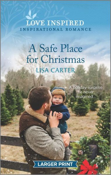 Cover for Lisa Carter · A Safe Place for Christmas (Paperback Book) (2021)