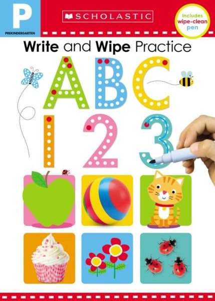 Cover for Scholastic · ABC 123 Write and Wipe Flip Book: Scholastic Early Learners (Write and Wipe) - Scholastic Early Learners (Kartonbuch) (2018)