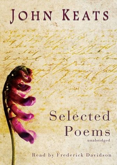 Cover for John Keats · John Keats: Selected Poems (CD) (2008)