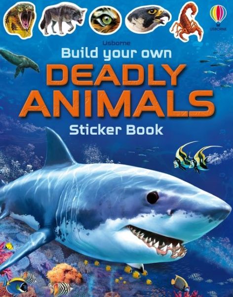 Cover for Simon Tudhope · Build Your Own Deadly Animals - Build Your Own Sticker Book (Paperback Book) [UK 2021 edition] (2021)