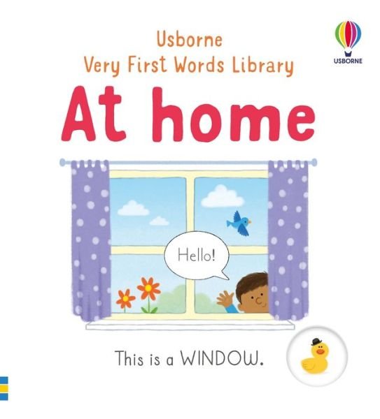 At Home - Very First Words Library - Matthew Oldham - Books - Usborne Publishing Ltd - 9781474998284 - February 17, 2022