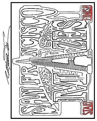 Cover for R Muir · R. Muir's San Francisco Mazes (Pocketbok) (2012)