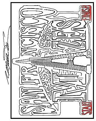 Cover for R Muir · R. Muir's San Francisco Mazes (Pocketbok) (2012)