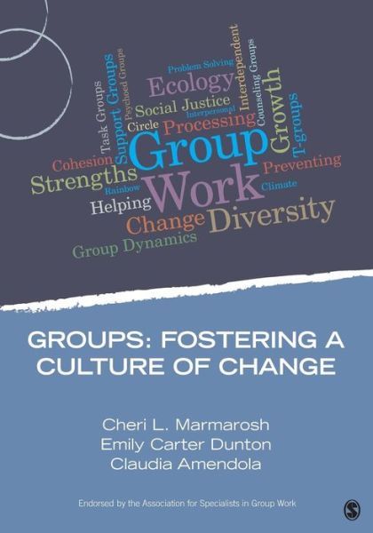 Cover for Cheri L. Marmarosh · Groups:  Fostering a Culture of Change - Group Work Practice Kit (Paperback Book) (2013)