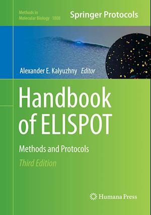Cover for Handbook of ELISPOT: Methods and Protocols - Methods in Molecular Biology (Paperback Book) [Third Edition 2018 edition] (2019)