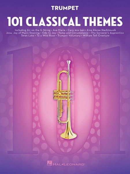 Cover for Hal Leonard Publishing Corporation · 101 Classical Themes for Trumpet (Book) (2016)