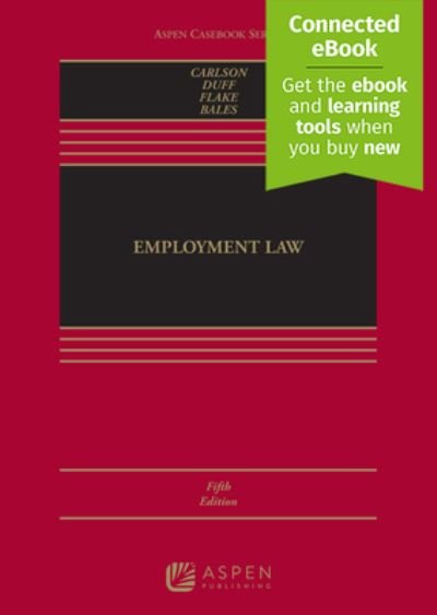 Cover for Richard Carlson · Employment Law (Hardcover bog) (2023)