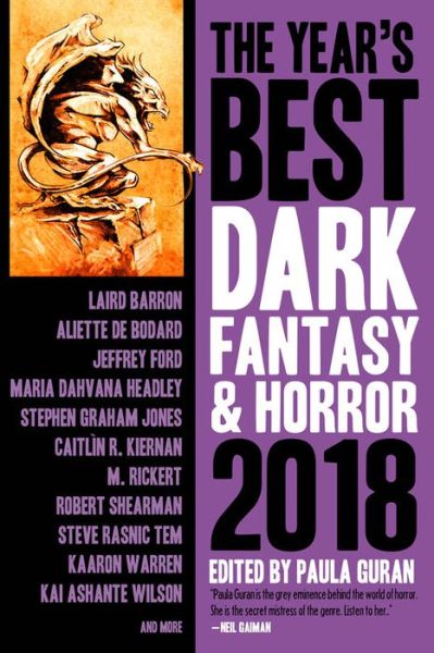 Cover for Paula Guran · The Year’s Best Dark Fantasy &amp; Horror 2018 Edition (Paperback Book) (2018)