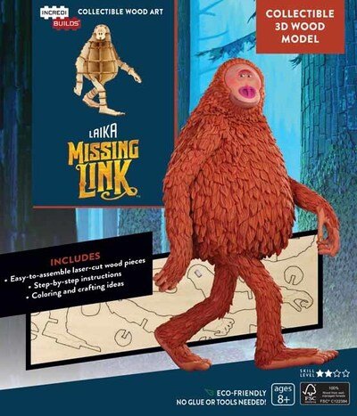 Cover for Laika · IncrediBuilds: LAIKA: Missing Link 3D Wood Model - Incredibuilds (Book) (2019)