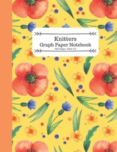 Cover for Deronia Journals · Knitters Graph Paper Notebook (Paperback Book) (2019)