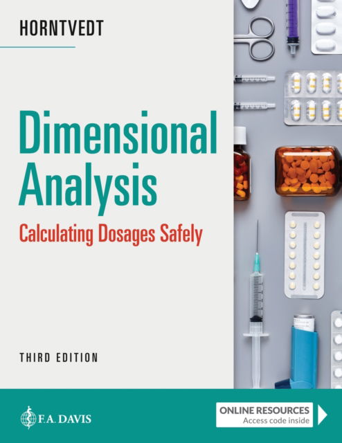 Cover for Tracy Horntvedt · Dimensional Analysis: Calculating Dosages Safely (Paperback Book) [3 Revised edition] (2023)