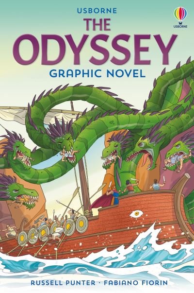 The Odyssey - Usborne Graphic Novels - Russell Punter - Bøker - Usborne Publishing Ltd - 9781801310284 - 25. november 2021