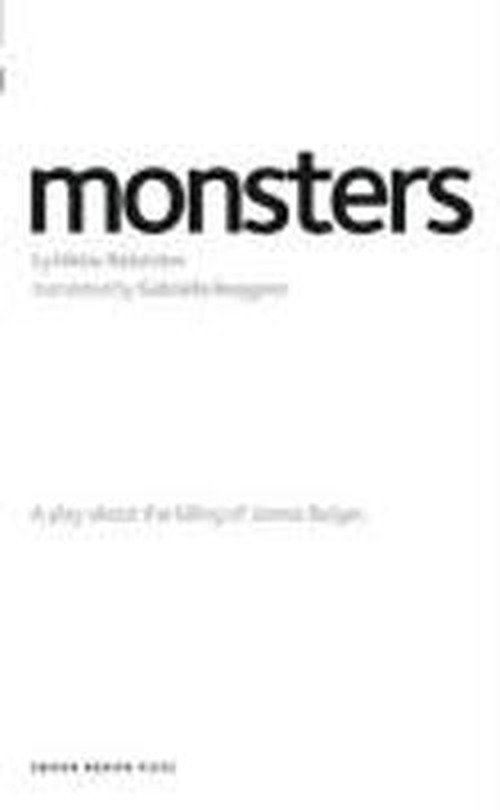 Cover for Niklas Radstrom · Monsters: A play about the killing of James Bulger - Oberon Modern Plays (Pocketbok) (2009)