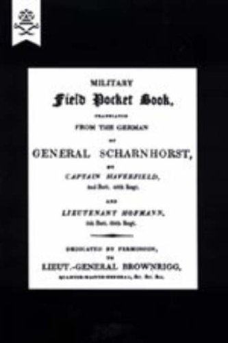 Cover for 2nd Batt. 48th Regt; Captain Haverfield · Military Field Pocket Book 1811 (Translation of General Scharnhorst) (Innbunden bok) (2006)