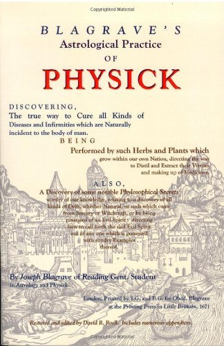 Cover for Joseph Blagrave · Astrological Practice of Physick (Paperback Book) (2010)