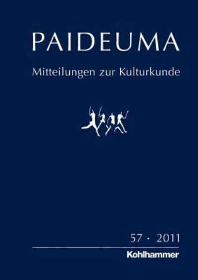 Cover for Karl-Heinz Kohl · Paideuma 57/2011 (Paperback Book) (2011)