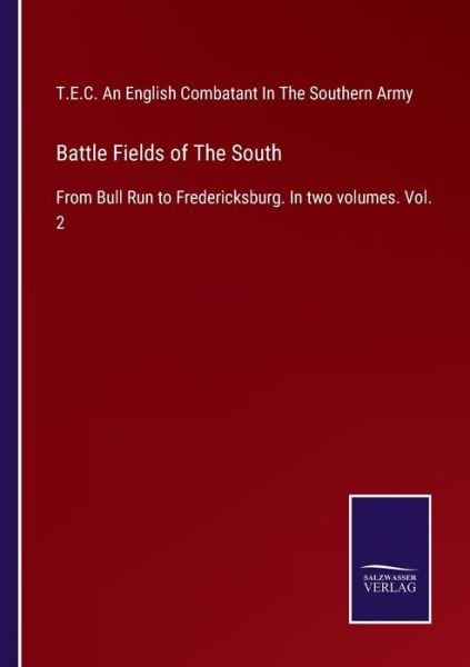 Cover for T E C English Comb the Southern Army · Battle Fields of The South (Pocketbok) (2022)