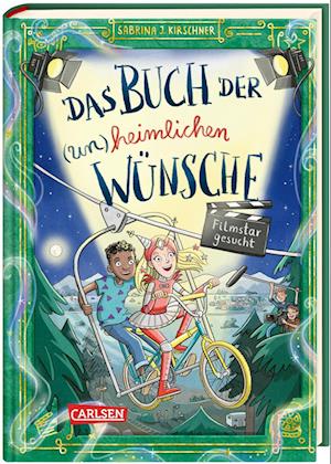 Cover for Sabrina J. Kirschner · Das Buch der (un)heimlichen Wünsche 3: Filmstar gesucht (Book) (2023)