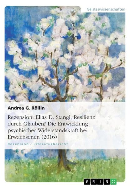 Cover for Röllin · Rezension: Elias D. Stangl, Resi (Book) (2016)
