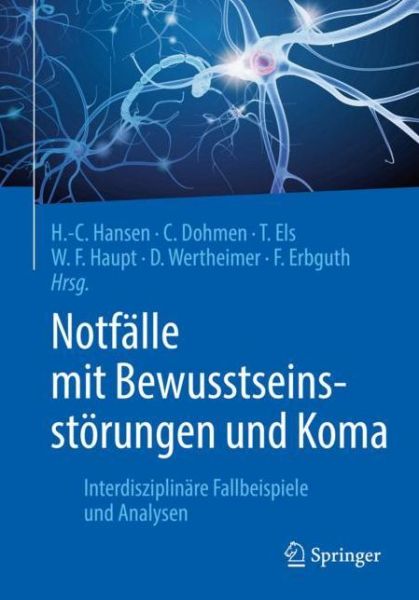Cover for Hansen · Notfalle Mit Bewusstseinsstorungen Und Koma (Book) (2019)