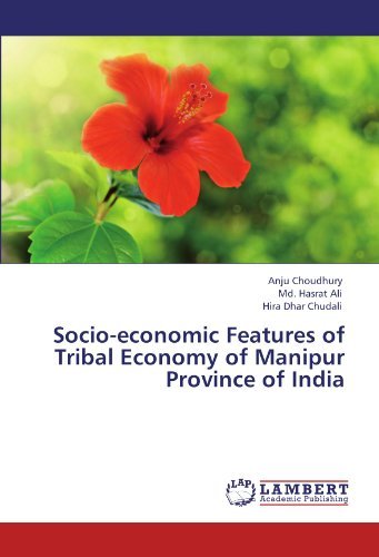 Cover for Hira Dhar Chudali · Socio-economic Features of Tribal Economy of Manipur Province of India (Pocketbok) (2012)