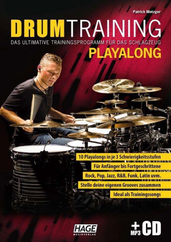 Drum Training Playalong + MP3-C - Metzger - Books -  - 9783866263284 - 