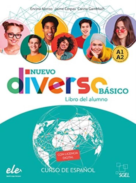 Cover for Encina Alonso · Nuevo Diverso: Libro del alumno Basico + licencia digital (A1 + A2 in one volu (Paperback Book) (2021)