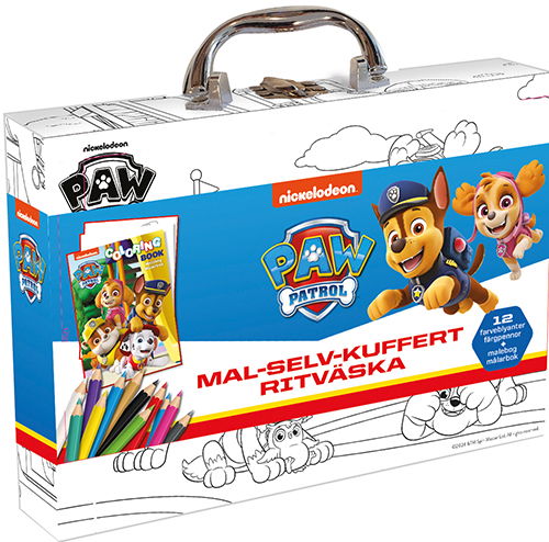 Paw Patrol: Paw Patrol - Mal-selv-kuffert (ACCESSORY) [1st edition] (2024)