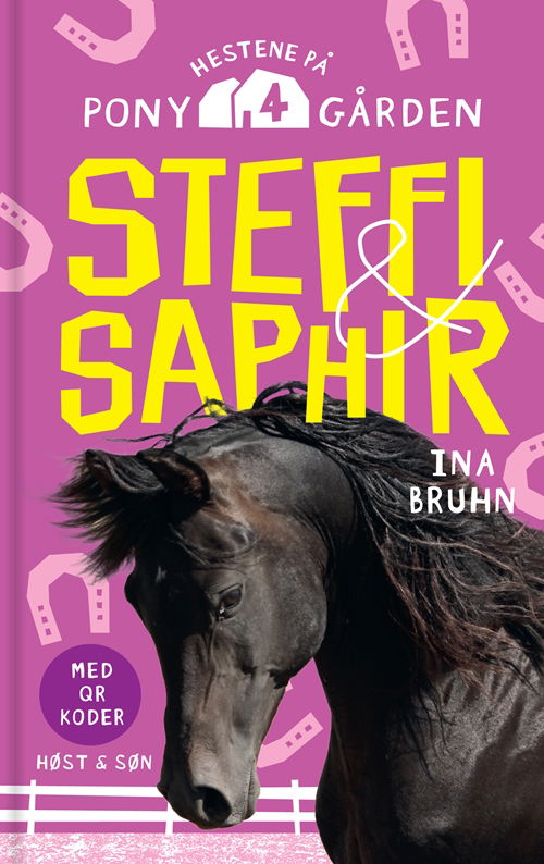 Hestene på Ponygården: Steffi og Saphir - Ina Bruhn - Bøger - Høst & Søn - 9788763831284 - 9. oktober 2015