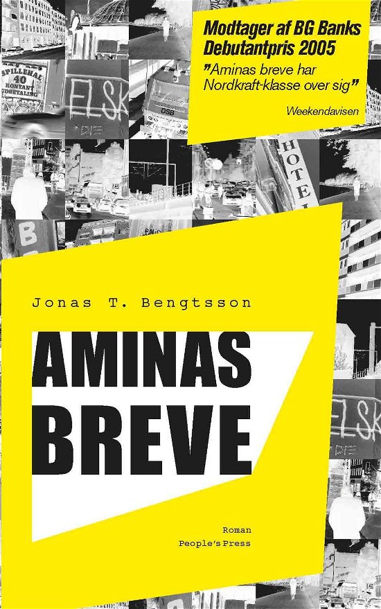 Cover for Jonas T. Bengtsson · Aminas breve (Paperback Bog) [3. udgave] (2015)