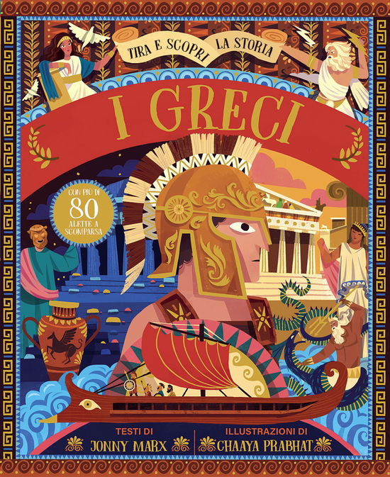 Cover for Jonny Marx · I Greci. Tira E Scopri La Storia. Ediz. A Colori (Buch)