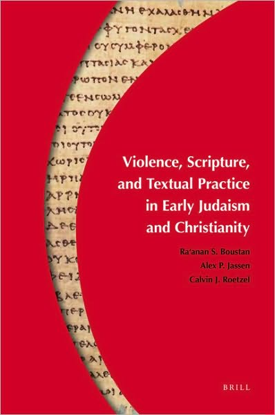 Cover for Author · Violence, Scripture, and Textual Practice in Early Judaism and Christianity (Paperback Book) (2009)