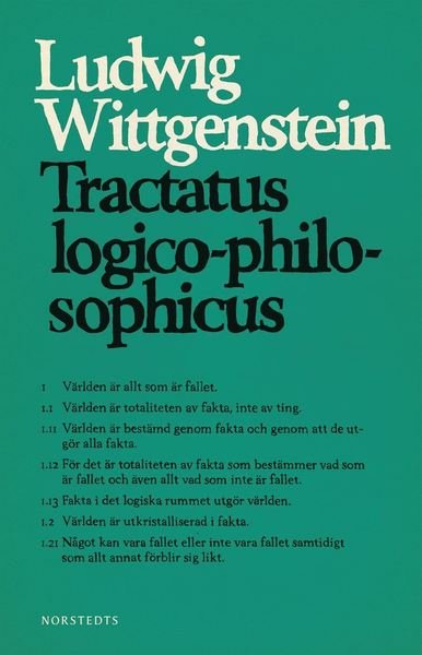 Cover for Ludwig Wittgenstein · Norstedts klassiker: Tractatus (Buch) (2021)