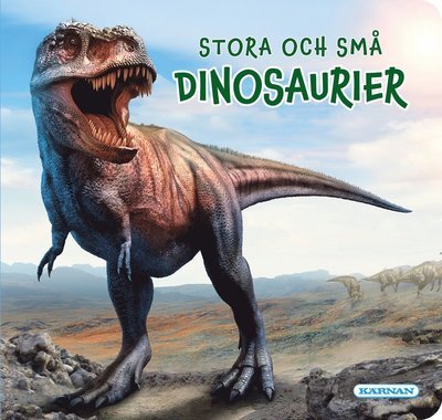 Cover for Stora och små dinosaurier (Board book) (2023)